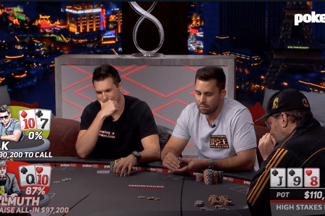 [VIDEO] ¿Éste es el mejor fold en la historia de High Stakes Poker?